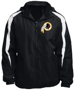 Private: Washington Redskins Fleece Lined Colorblocked Hooded Jacket