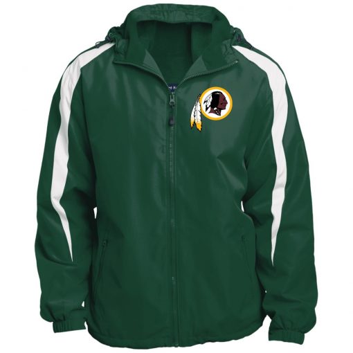 Private: Washington Redskins Fleece Lined Colorblocked Hooded Jacket