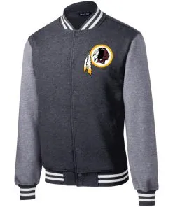 Washington Redskins Fleece Letterman Jacket