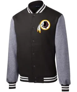 Washington Redskins Fleece Letterman Jacket
