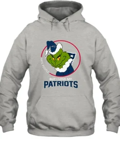 I Hate People But I Love My New England Patriots Grinch NFL Hoodie 14 I Hate People But I Love My New England Patriots Grinch NFL Hoodie