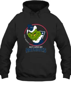 I Hate People But I Love My New England Patriots Grinch NFL Hoodie 4 I Hate People But I Love My New England Patriots Grinch NFL Hoodie