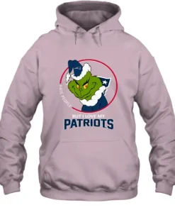 I Hate People But I Love My New England Patriots Grinch NFL Hoodie 12 I Hate People But I Love My New England Patriots Grinch NFL Hoodie