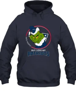 I Hate People But I Love My New England Patriots Grinch NFL Hoodie 6 I Hate People But I Love My New England Patriots Grinch NFL Hoodie