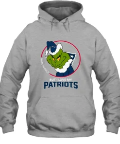 I Hate People But I Love My New England Patriots Grinch NFL Hoodie 7 I Hate People But I Love My New England Patriots Grinch NFL Hoodie