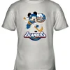 NHL Hockey Mickey Mouse Team New York Islanders Youth T-Shirt 1 NHL Hockey Mickey Mouse Team New York Islanders Youth T-Shirt