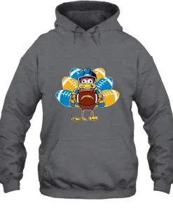Los Angeles Chargers Turkey Football Thanksgiving Hoodie 8 Los Angeles Chargers Turkey Football Thanksgiving Hoodie