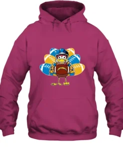 Los Angeles Chargers Turkey Football Thanksgiving Hoodie