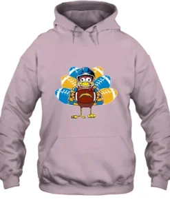 Los Angeles Chargers Turkey Football Thanksgiving Hoodie 11 Los Angeles Chargers Turkey Football Thanksgiving Hoodie