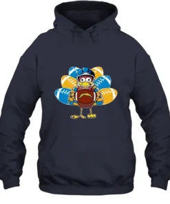 Los Angeles Chargers Turkey Football Thanksgiving Hoodie 5 Los Angeles Chargers Turkey Football Thanksgiving Hoodie