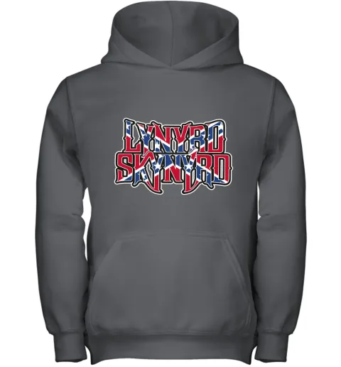 Lynyrd Skynyrd Rebel Flag Youth Hoodie Lynyrd Skynyrd Rebel Flag Youth Hoodie