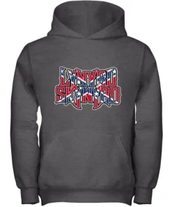 Lynyrd Skynyrd Rebel Flag Youth Hoodie 10 Lynyrd Skynyrd Rebel Flag Youth Hoodie