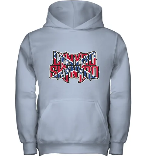 Lynyrd Skynyrd Rebel Flag Youth Hoodie Lynyrd Skynyrd Rebel Flag Youth Hoodie