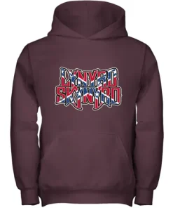 Lynyrd Skynyrd Rebel Flag Youth Hoodie 9 Lynyrd Skynyrd Rebel Flag Youth Hoodie