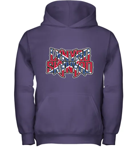 Lynyrd Skynyrd Rebel Flag Youth Hoodie Lynyrd Skynyrd Rebel Flag Youth Hoodie