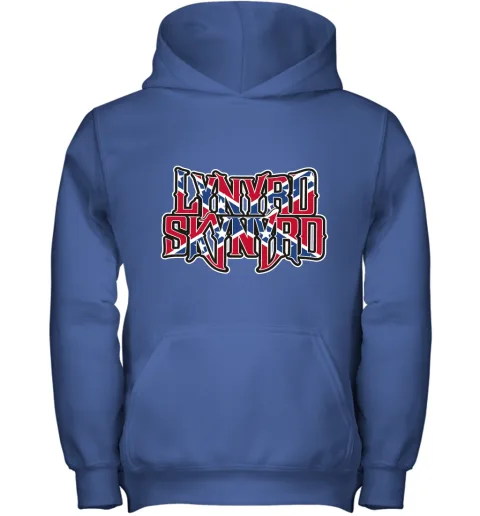 Lynyrd Skynyrd Rebel Flag Youth Hoodie Lynyrd Skynyrd Rebel Flag Youth Hoodie