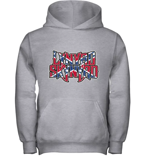Lynyrd Skynyrd Rebel Flag Youth Hoodie Lynyrd Skynyrd Rebel Flag Youth Hoodie