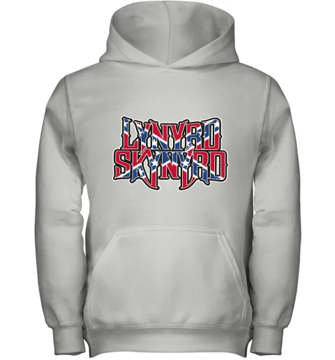 Lynyrd Skynyrd Rebel Flag Youth Hoodie Lynyrd Skynyrd Rebel Flag Youth Hoodie