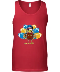 Los Angeles Chargers Turkey Football Thanksgiving Tank Top 7 Los Angeles Chargers Turkey Football Thanksgiving Tank Top