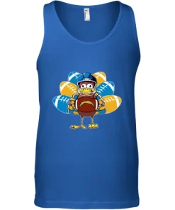 Los Angeles Chargers Turkey Football Thanksgiving Tank Top 6 Los Angeles Chargers Turkey Football Thanksgiving Tank Top
