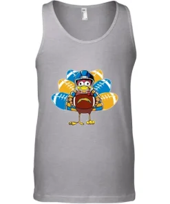 Los Angeles Chargers Turkey Football Thanksgiving Tank Top 5 Los Angeles Chargers Turkey Football Thanksgiving Tank Top
