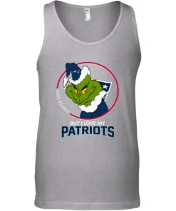 I Hate People But I Love My New England Patriots Grinch NFL Tank Top 6 I Hate People But I Love My New England Patriots Grinch NFL Tank Top