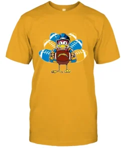 Los Angeles Chargers Turkey Football Thanksgiving Unisex Jersey Tee 4 Los Angeles Chargers Turkey Football Thanksgiving Unisex Jersey Tee