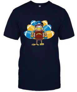 Los Angeles Chargers Turkey Football Thanksgiving Unisex Jersey Tee 5 Los Angeles Chargers Turkey Football Thanksgiving Unisex Jersey Tee