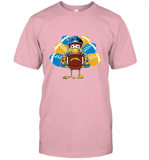 Los Angeles Chargers Turkey Football Thanksgiving Unisex Jersey Tee Los Angeles Chargers Turkey Football Thanksgiving Unisex Jersey Tee