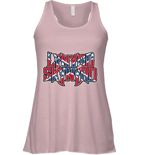 Lynyrd Skynyrd Rebel Flag Racerback Tank Lynyrd Skynyrd Rebel Flag Racerback Tank