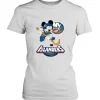 NHL Hockey Mickey Mouse Team New York Islanders Women's T-Shirt 1 NHL Hockey Mickey Mouse Team New York Islanders Women's T-Shirt