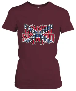 Lynyrd Skynyrd Rebel Flag Women's T-Shirt 8 Lynyrd Skynyrd Rebel Flag Women's T-Shirt