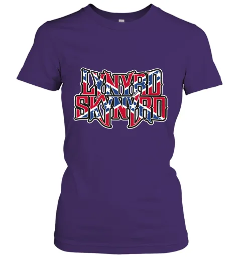 Lynyrd Skynyrd Rebel Flag Women's T-Shirt Lynyrd Skynyrd Rebel Flag Women's T-Shirt