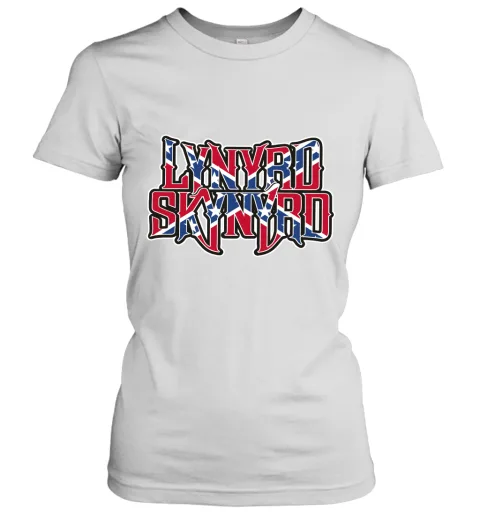 Lynyrd Skynyrd Rebel Flag Women's T-Shirt Lynyrd Skynyrd Rebel Flag Women's T-Shirt