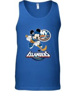 NHL Hockey Mickey Mouse Team New York Islanders Tank Top 7 NHL Hockey Mickey Mouse Team New York Islanders Tank Top