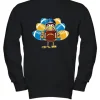 Los Angeles Chargers Turkey Football Thanksgiving Youth Sweatshirt