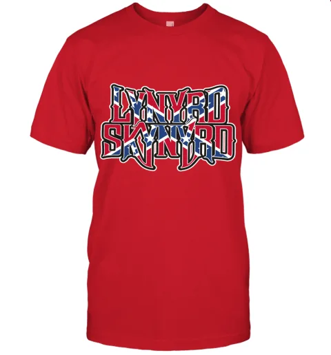 Lynyrd Skynyrd Rebel Flag Unisex Jersey Tee Lynyrd Skynyrd Rebel Flag Unisex Jersey Tee
