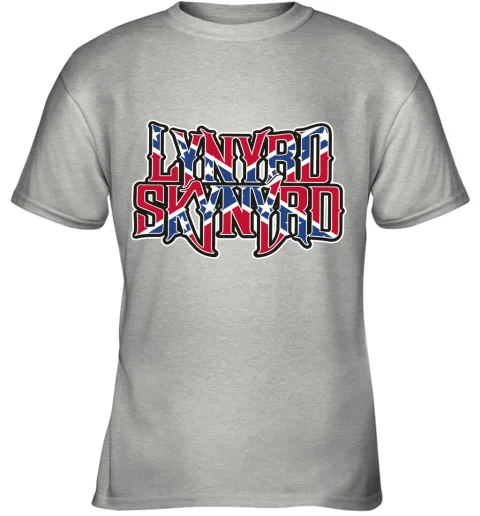 Lynyrd Skynyrd Rebel Flag Youth T-Shirt Lynyrd Skynyrd Rebel Flag Youth T-Shirt