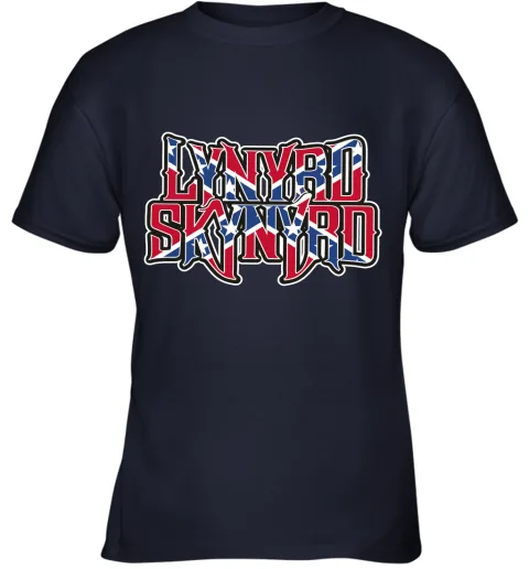 Lynyrd Skynyrd Rebel Flag Youth T-Shirt Lynyrd Skynyrd Rebel Flag Youth T-Shirt