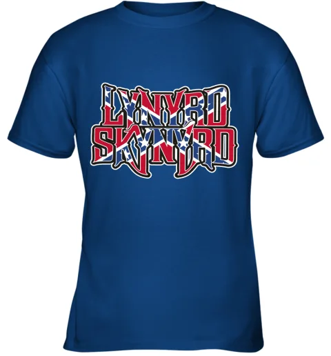 Lynyrd Skynyrd Rebel Flag Youth T-Shirt Lynyrd Skynyrd Rebel Flag Youth T-Shirt