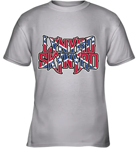 Lynyrd Skynyrd Rebel Flag Youth T-Shirt Lynyrd Skynyrd Rebel Flag Youth T-Shirt