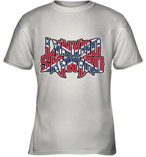 Lynyrd Skynyrd Rebel Flag Youth T-Shirt Lynyrd Skynyrd Rebel Flag Youth T-Shirt