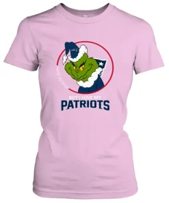 I Hate People But I Love My New England Patriots Grinch NFL Women's T-Shirt 11 I Hate People But I Love My New England Patriots Grinch NFL Women's T-Shirt