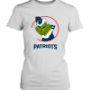 I Hate People But I Love My New England Patriots Grinch NFL Women's T-Shirt
